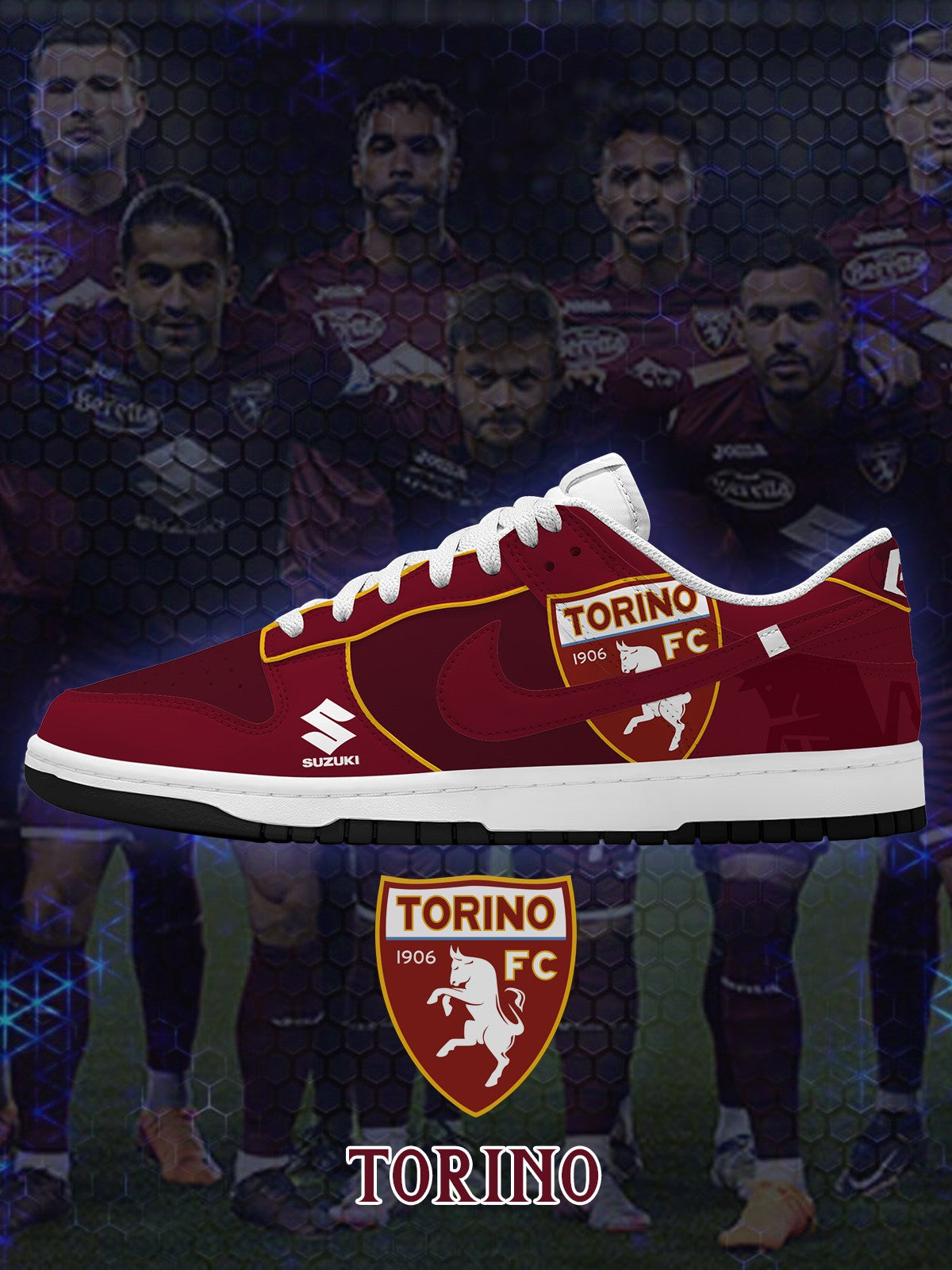 Torino V.1 Custom SB-Style Sneakers