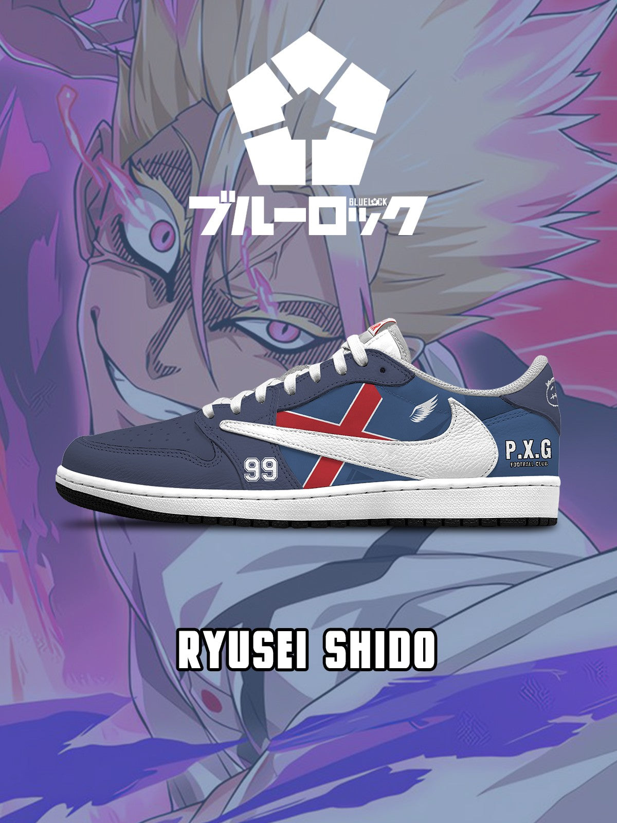 Ryusei Shido V.2 Custom TS Low Sneakers