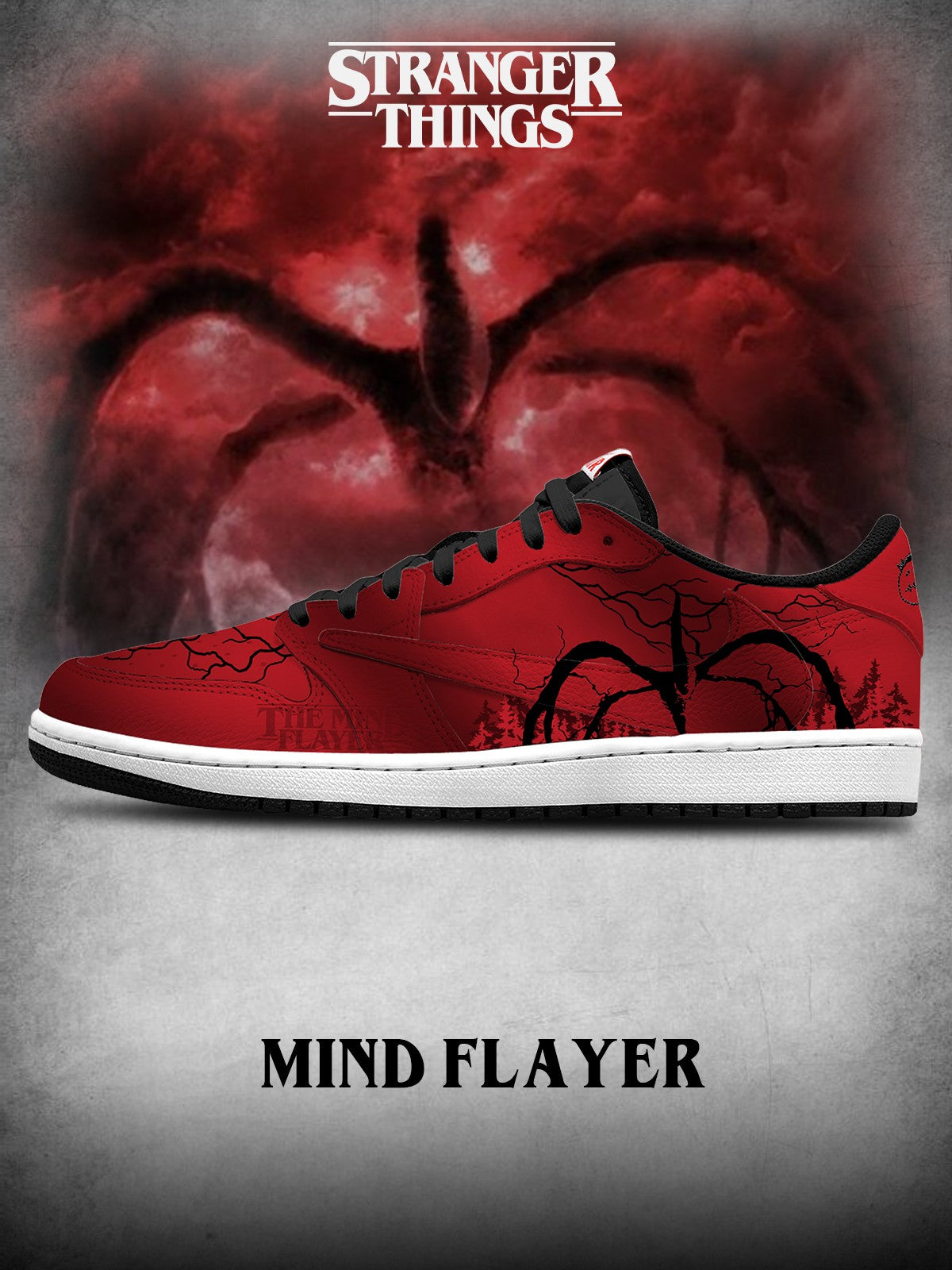 Mind Flayer V.1 Custom TS Low Sneakers