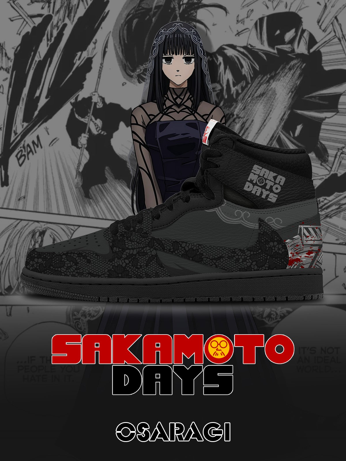 Osaragi  V.1 Custom TS High Sneakers