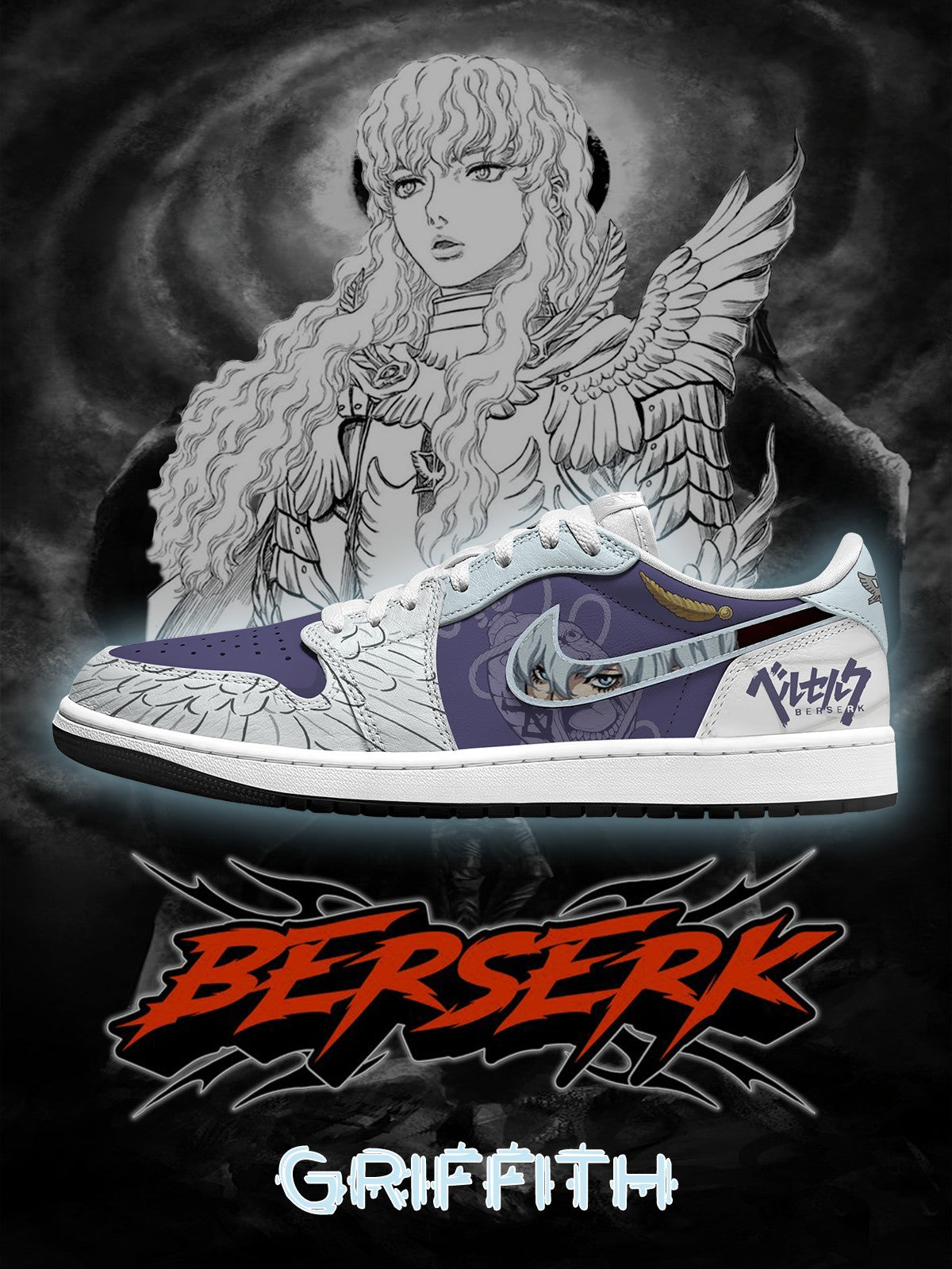 Griffith V.1 Custom Low-Top Court Sneakers