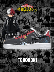 Shoto Todoroki V.1 Custom Sneakers