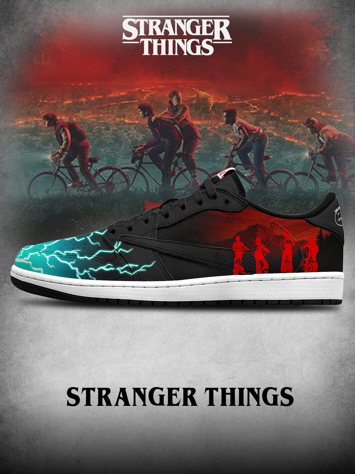 The Upside Down V.1 Custom TS Low Sneakers