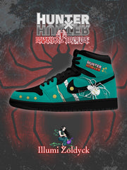Illumi Zoldyck V.1 Custom High-Top Sneakers