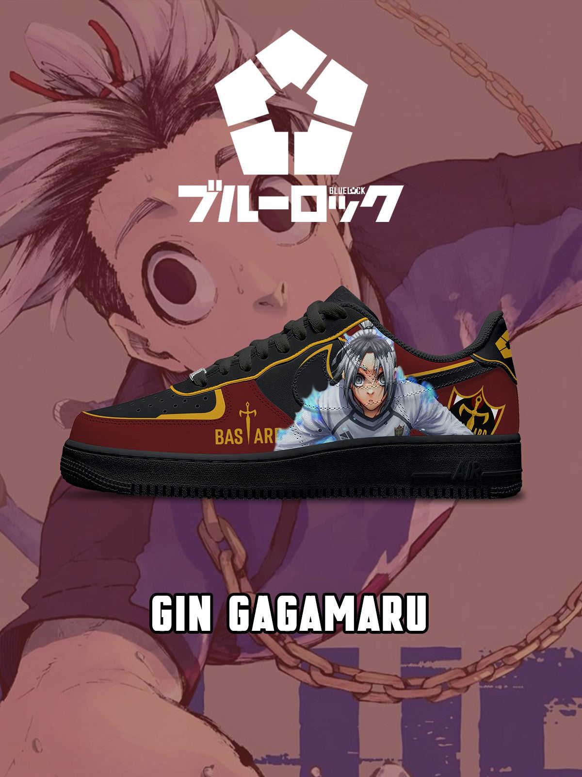 Gin Gagamaru V.4 Custom Sneakers