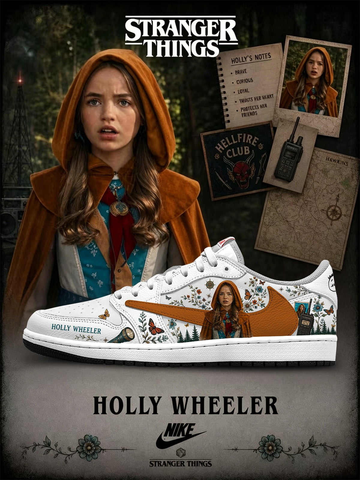 Holly Wheeler V.1 Custom TS Low Sneakers