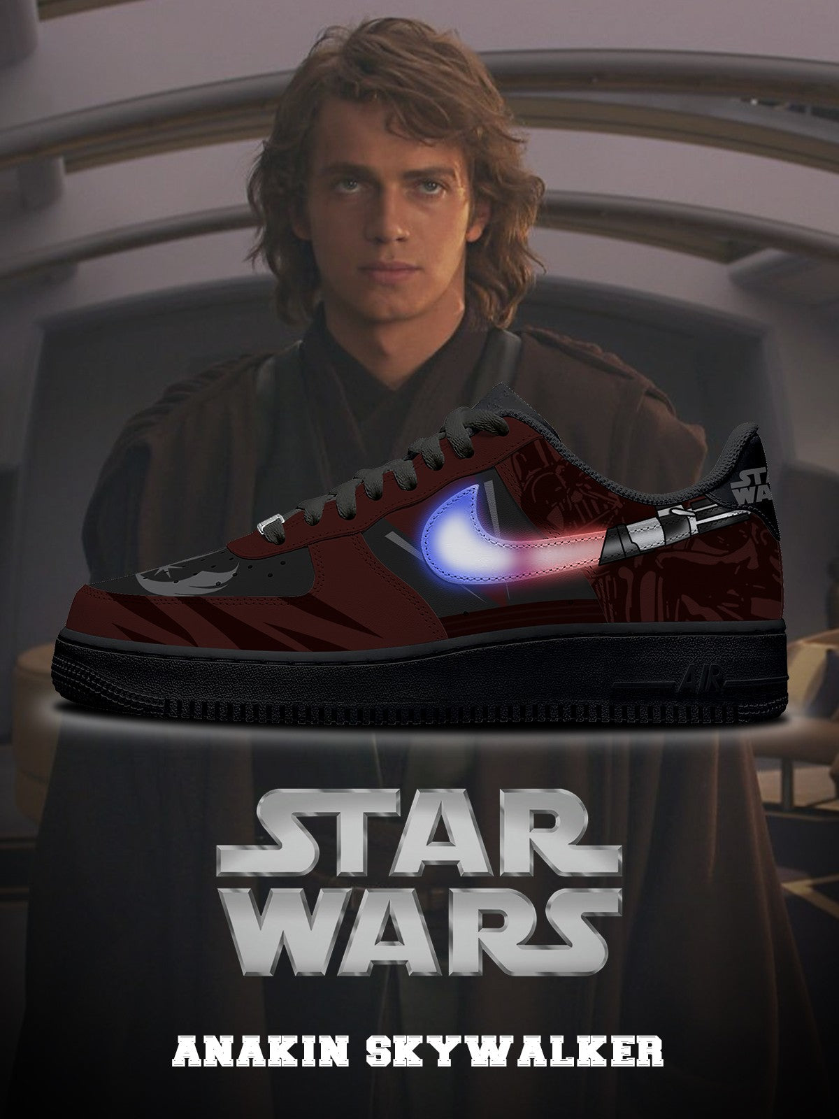 Anakin Skywalker V.1 Custom Sneakers
