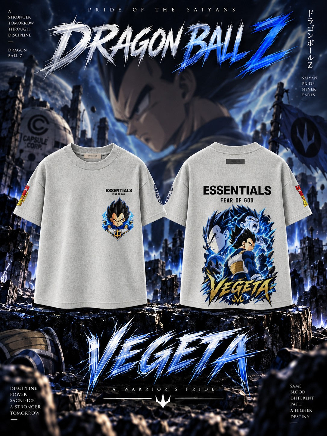 Vegeta V.1 Custom Ess. T-Shirt
