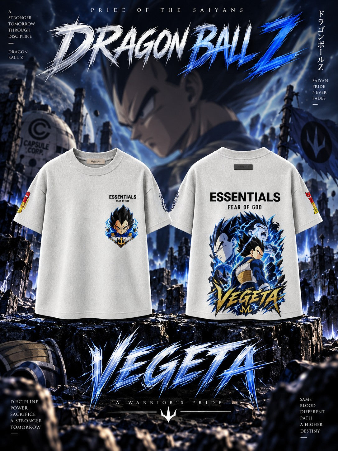 Vegeta V.1 Custom Ess. T-Shirt