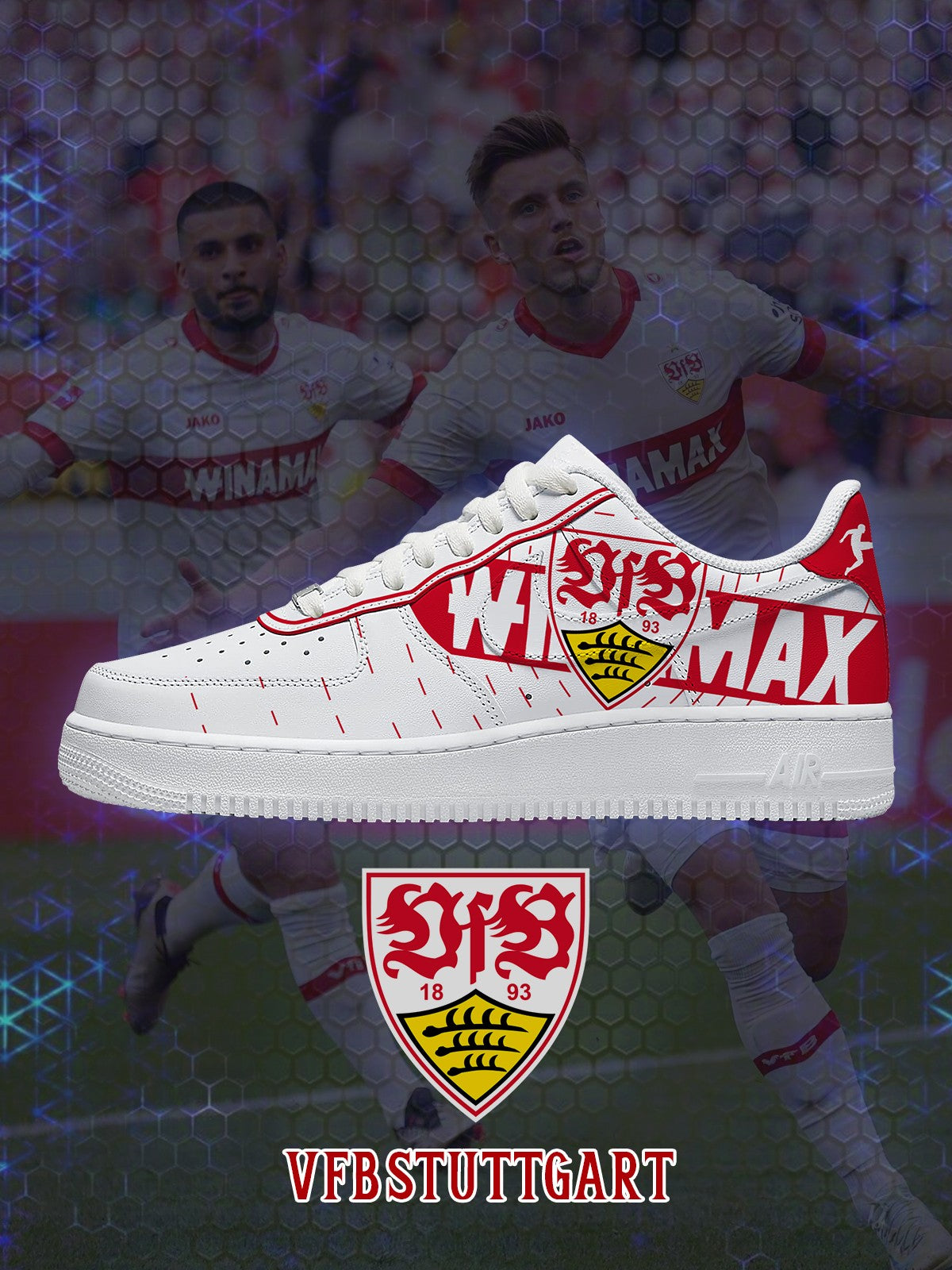 VfB V.1 Custom Air-Style Sneakers