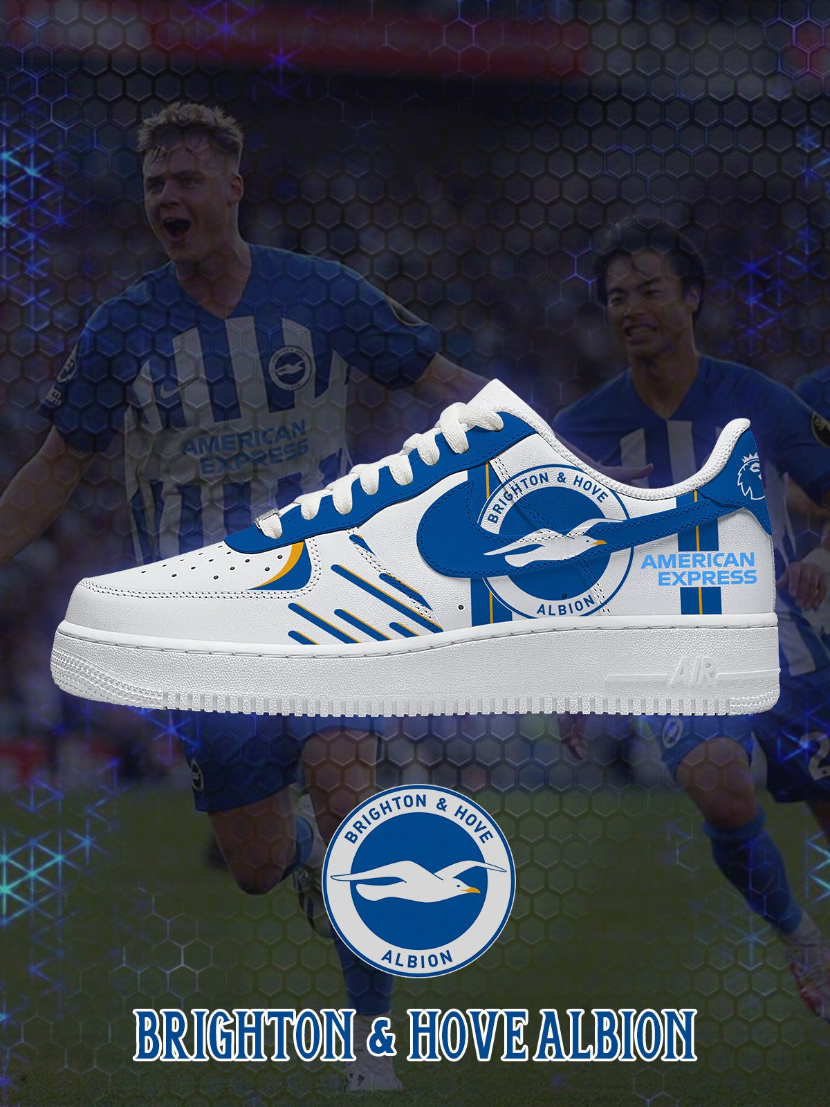 Brighton V.1 Custom Air-Style Sneakers