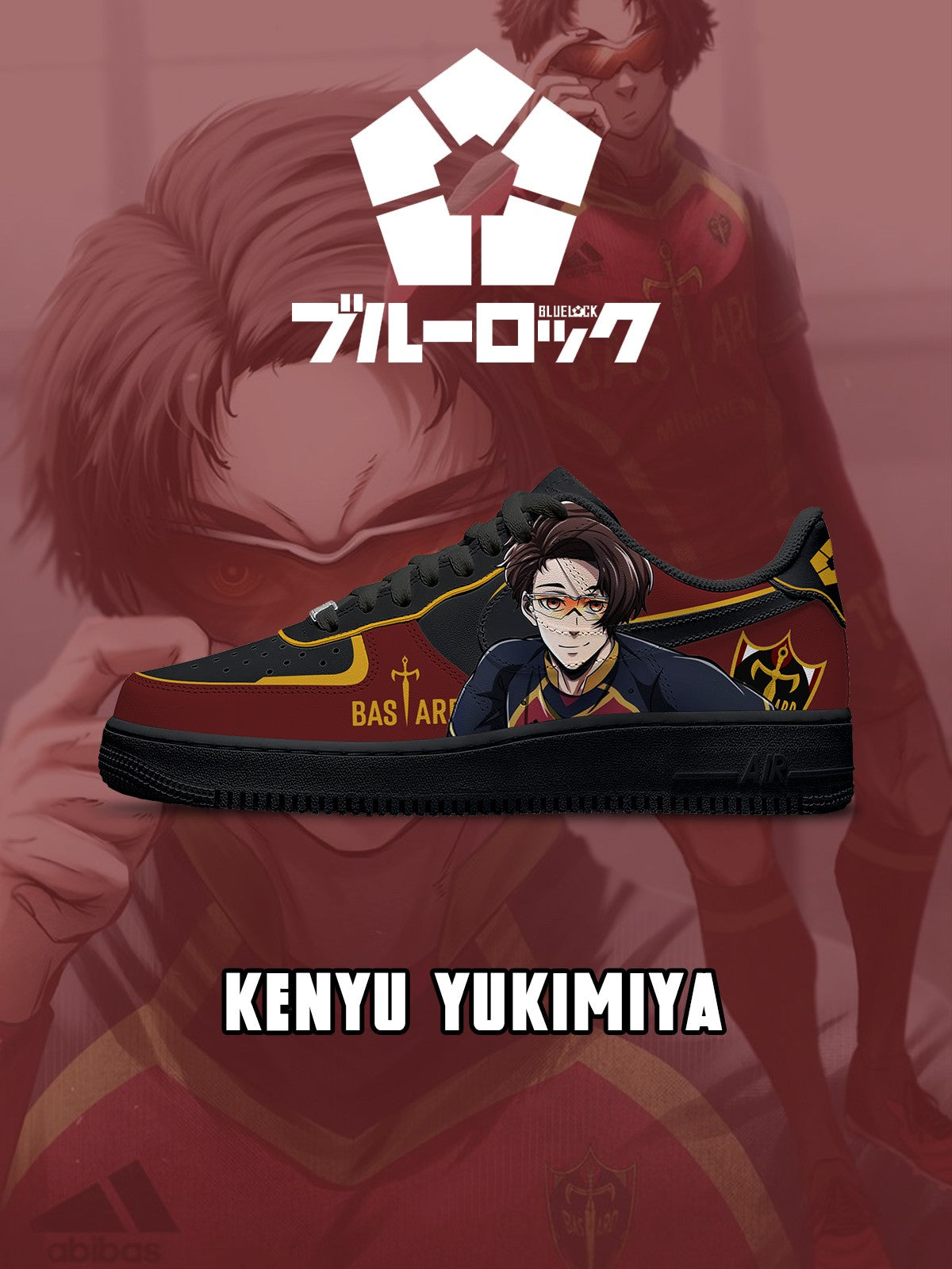Kenyu Yukimiya V.4 Custom Sneakers