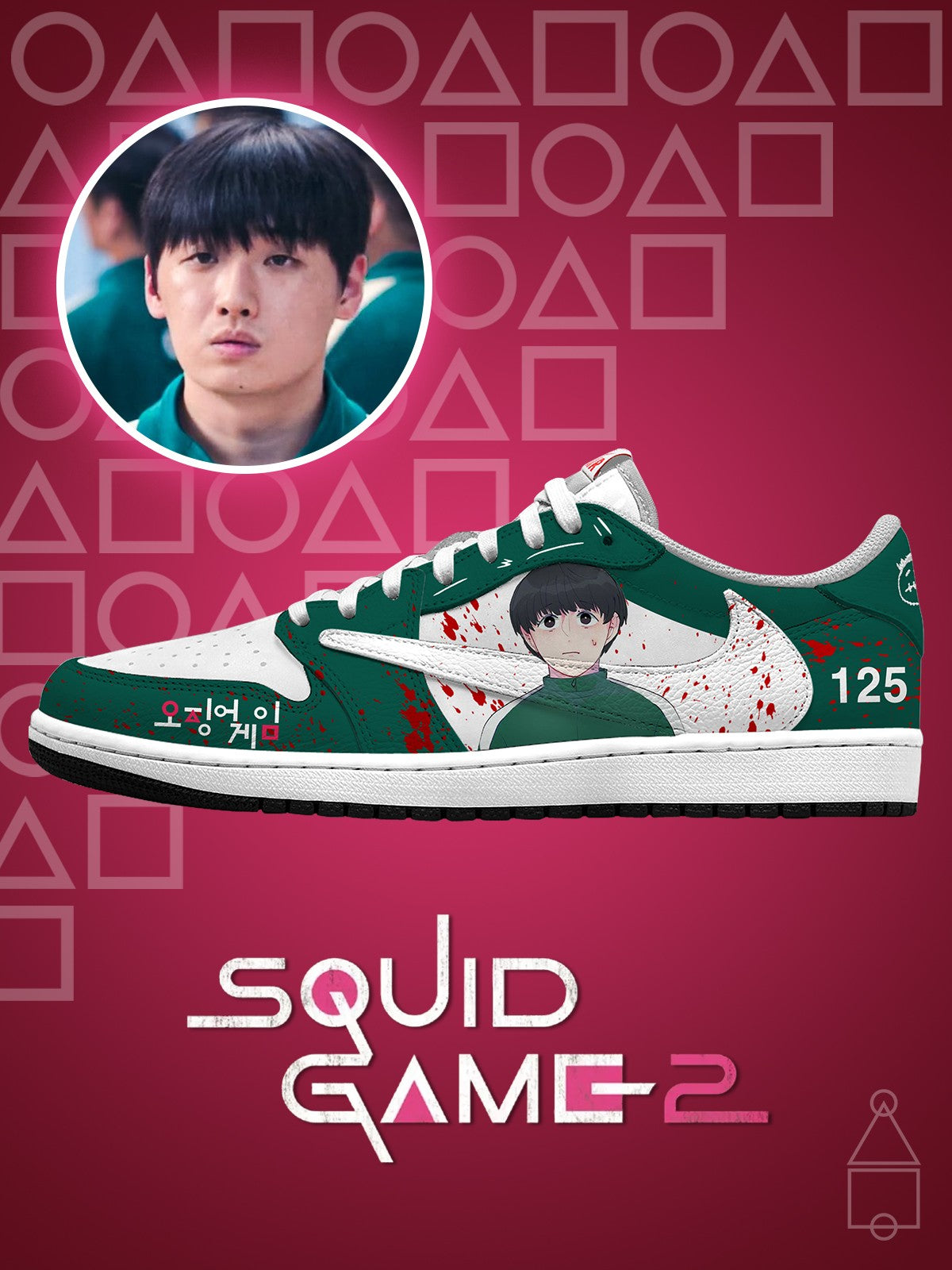 Player 125 V.1 Custom TS Low Sneakers