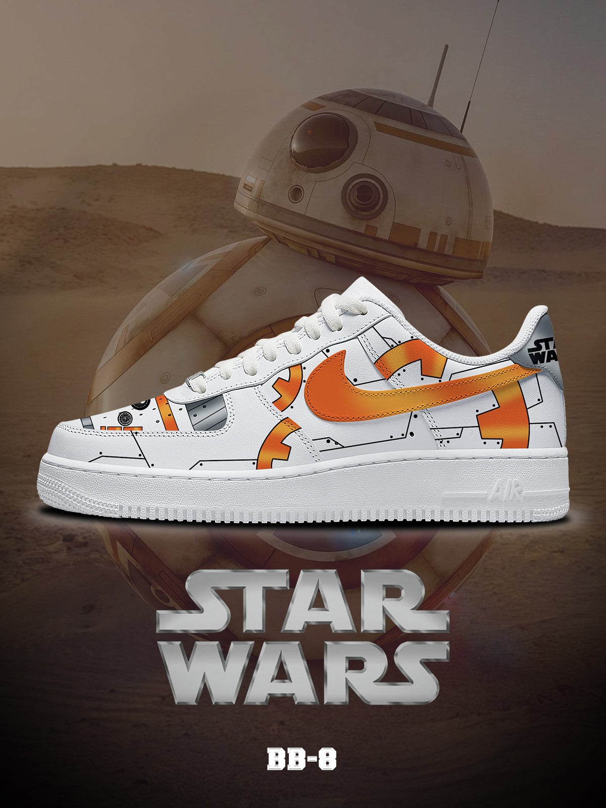 BB-8 V.1 Custom Sneakers