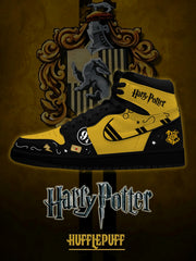 Hogwarts Hufflepuff House V.2 Custom High-Top Sneakers