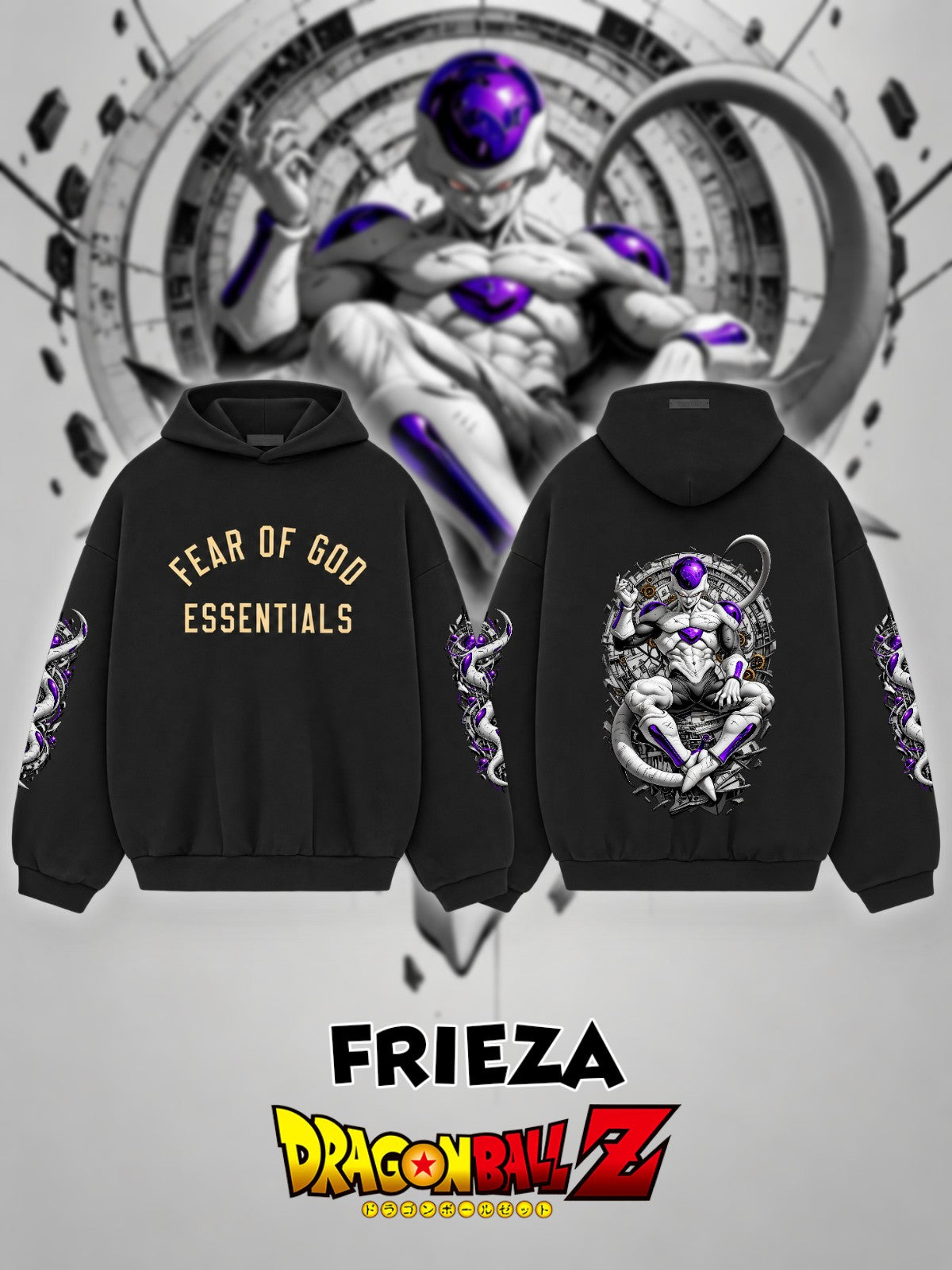 Frieza V.1 Custom Ess. Hoodie