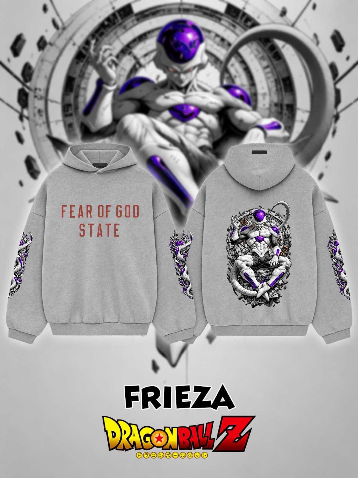 Frieza V.1 Custom Ess. Hoodie