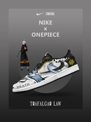 Trafalgar D. Water Law V.4 Custom TS Low Sneakers