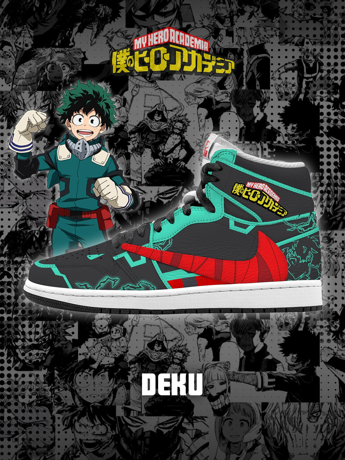 Deku V.1 Custom TS High Sneakers