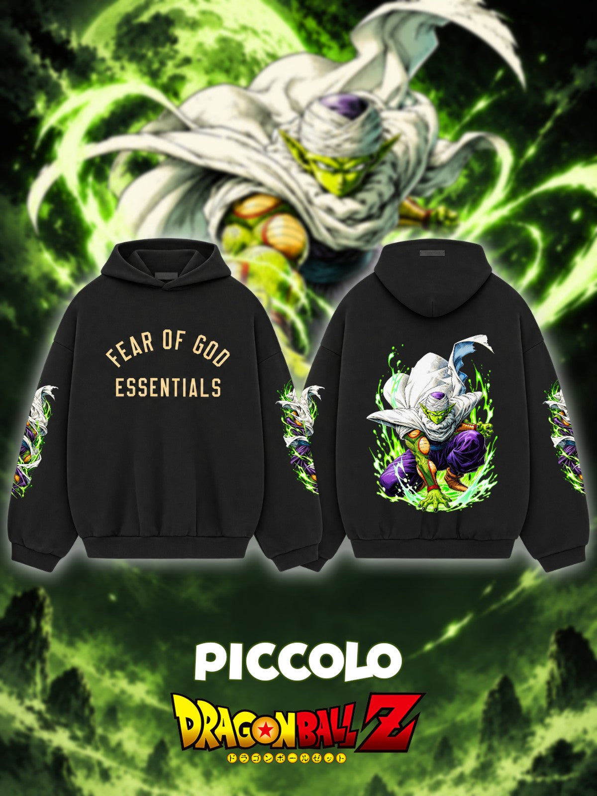 Piccolo V.1 Custom Ess. Hoodie