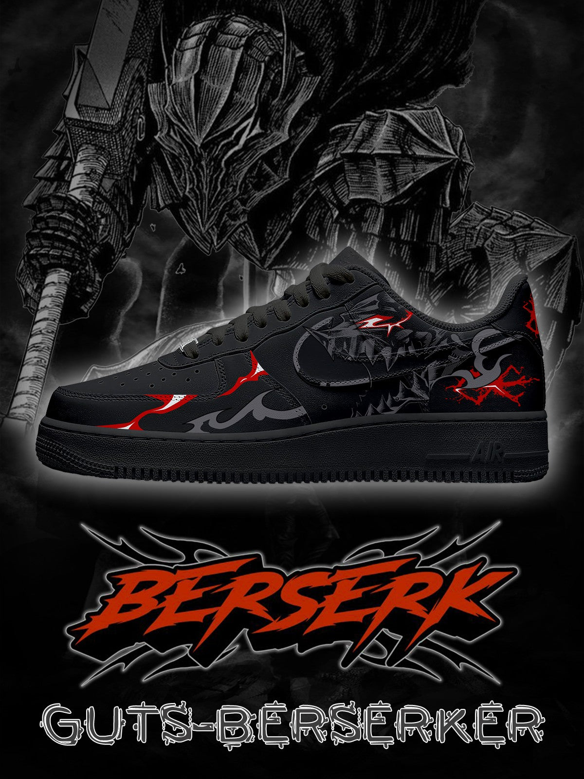 Guts Berserker V.5 Custom Sneakers