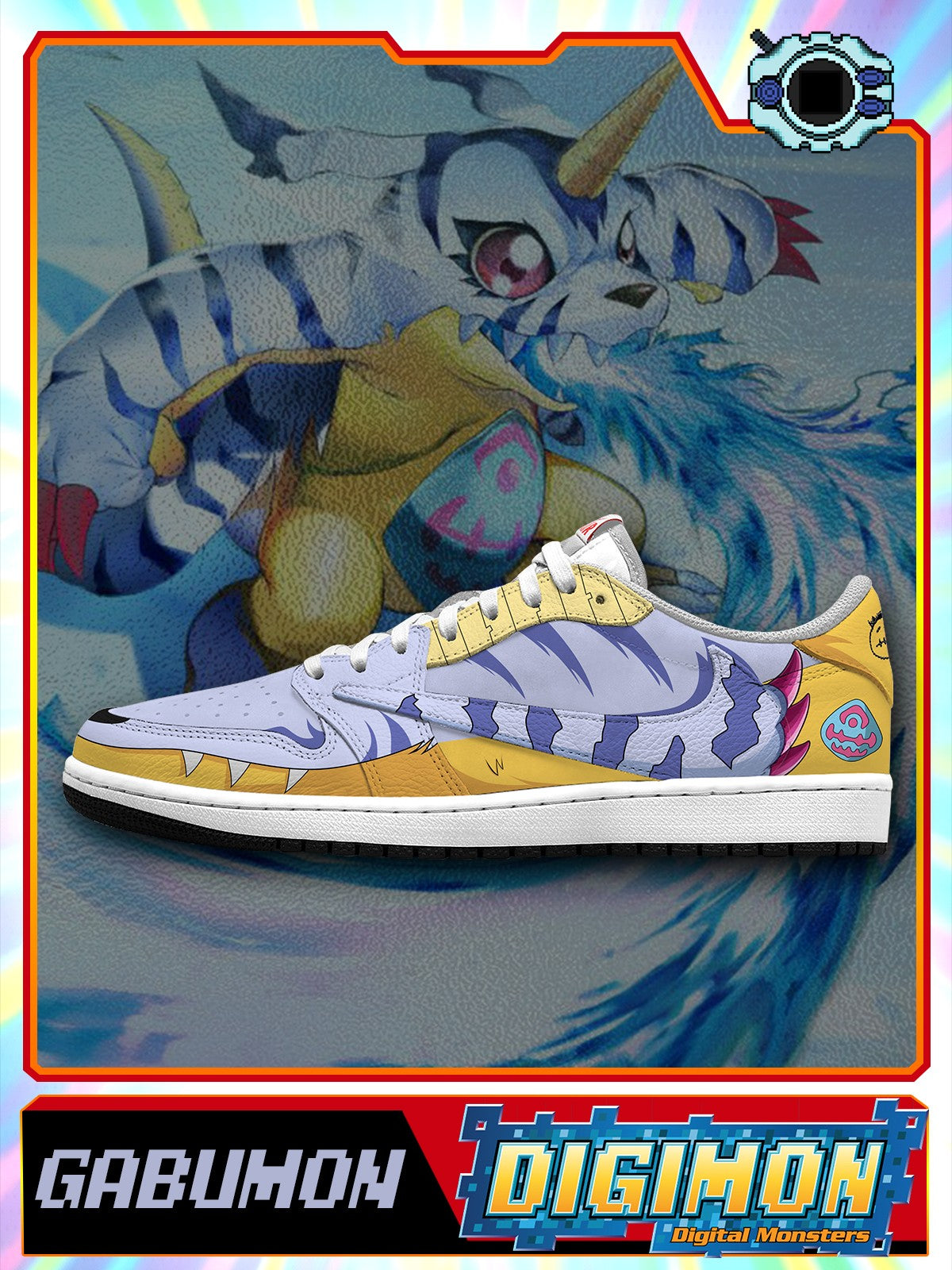 Gabumon V.1 Custom TS Low Sneakers