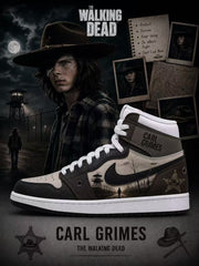 Carl Grimes V.1 Custom High-Top Sneakers