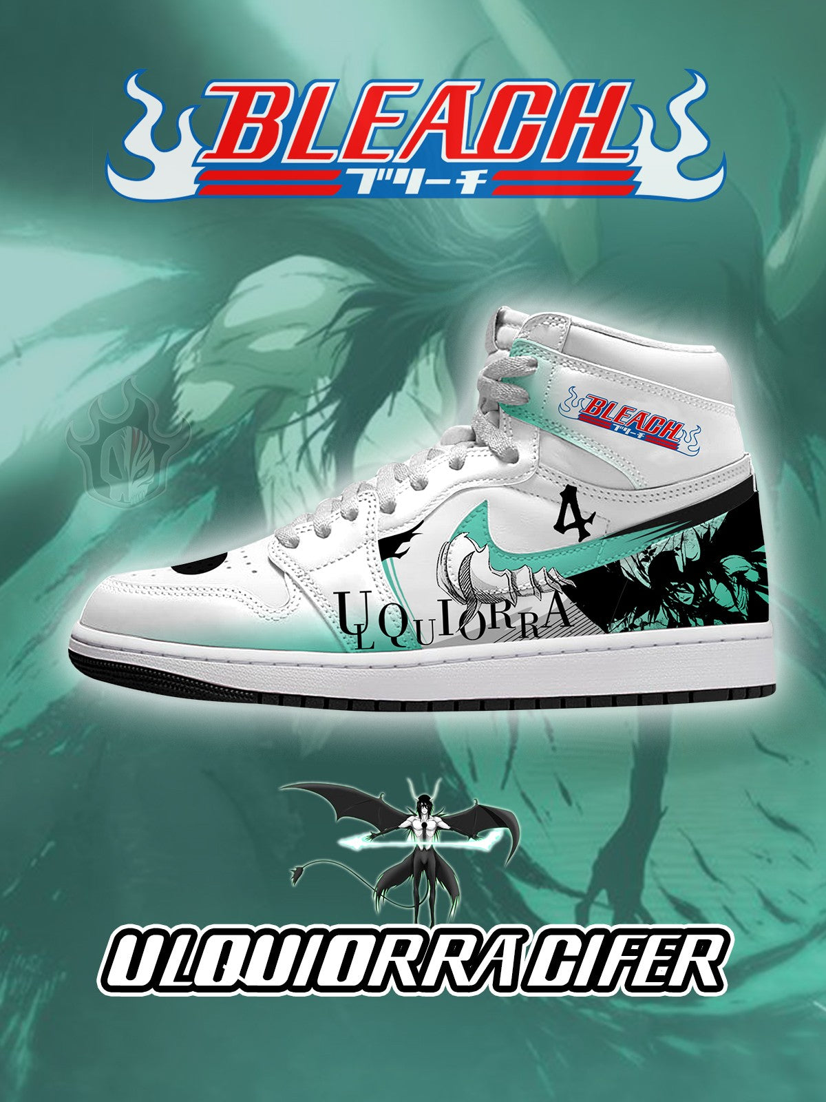 Ulquiorra Cifer V.1 Custom High-Top Sneakers