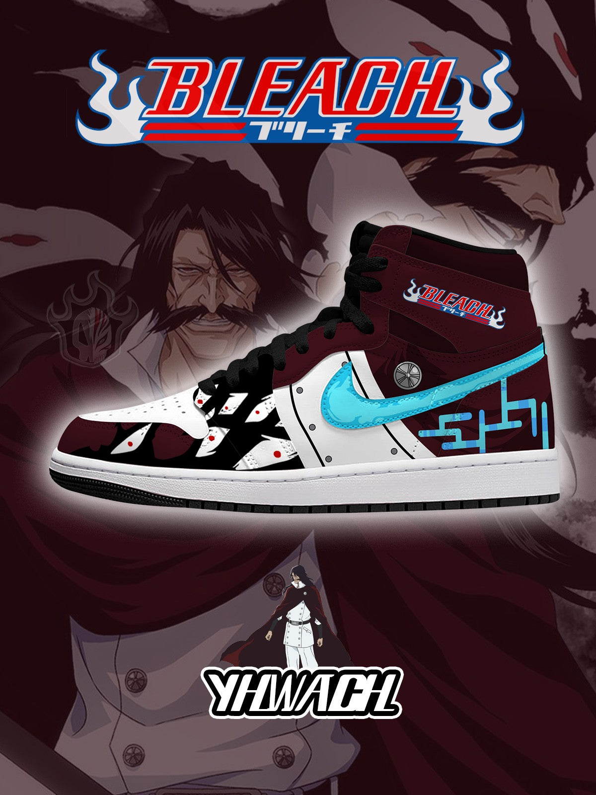 Yhwach V.2 Custom High-Top Sneakers