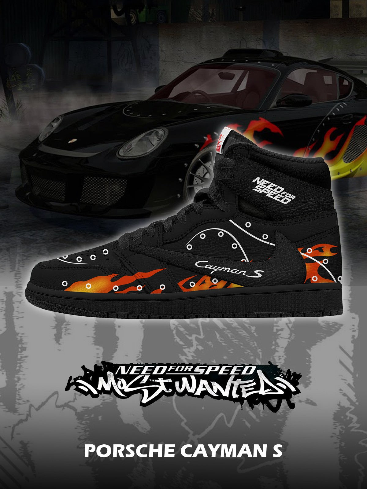 P.Cayman S V.1 Custom TS High Sneakers