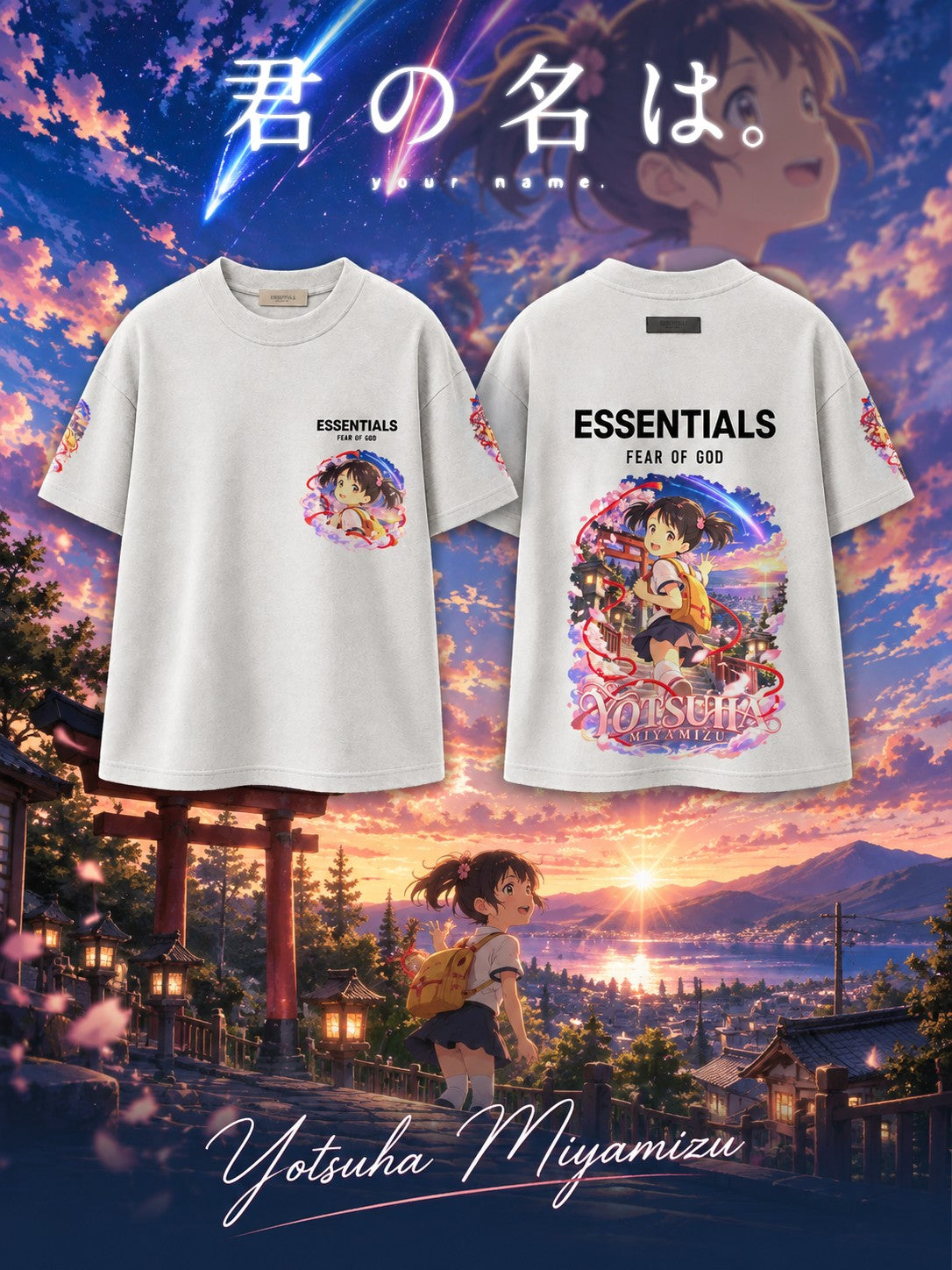 Yotsuha Miyamizu V.1 Custom Ess. T-Shirt