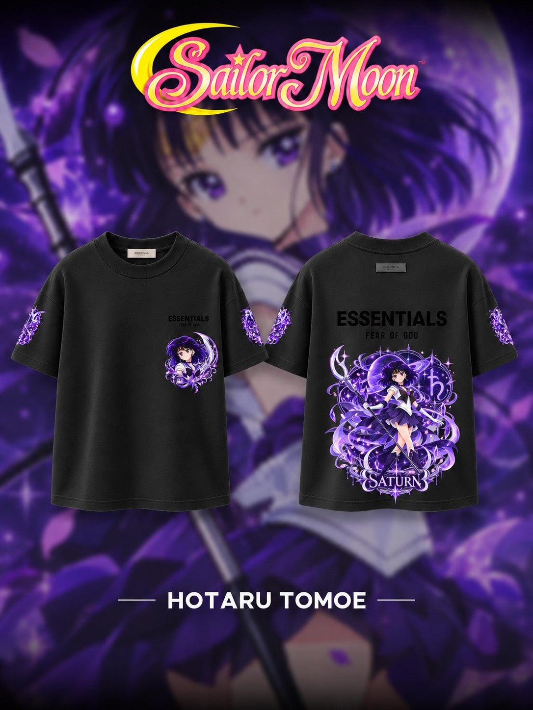 Hotaru Tomoe V.1 Custom Ess. T-Shirt