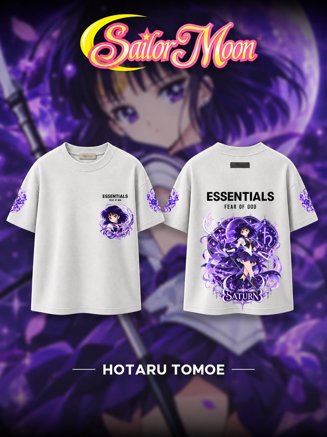 Hotaru Tomoe V.1 Custom Ess. T-Shirt