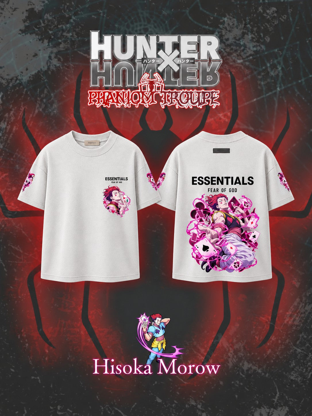 Hisoka Morow V.1 Custom Ess. T-Shirt