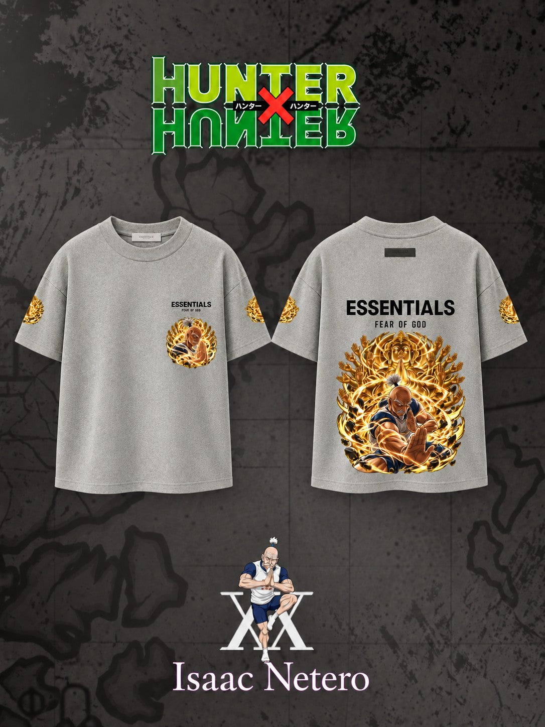Isaac Netero V.1 Custom Ess. T-Shirt