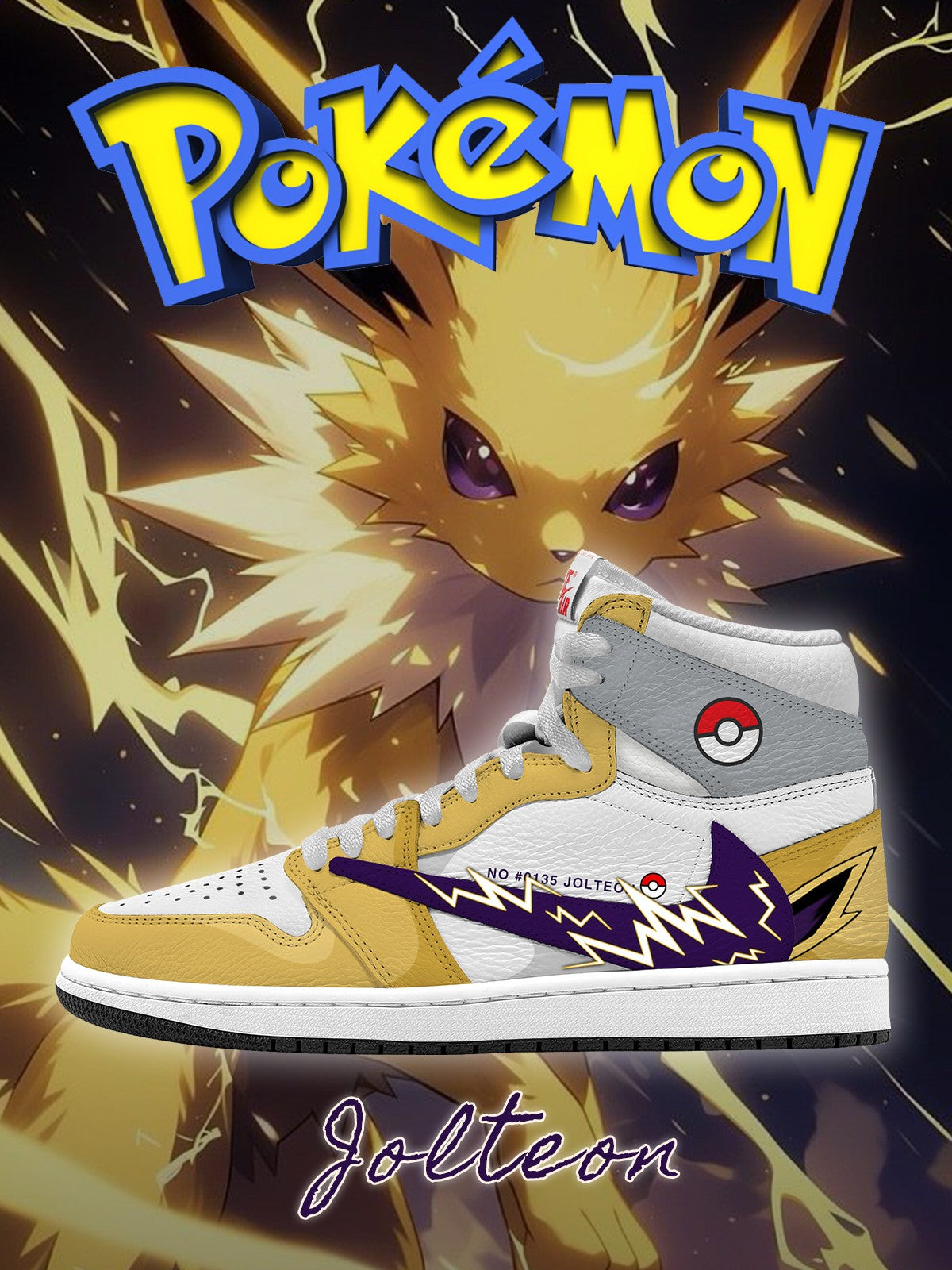 Jolteon V.1 Custom TS High Sneakers