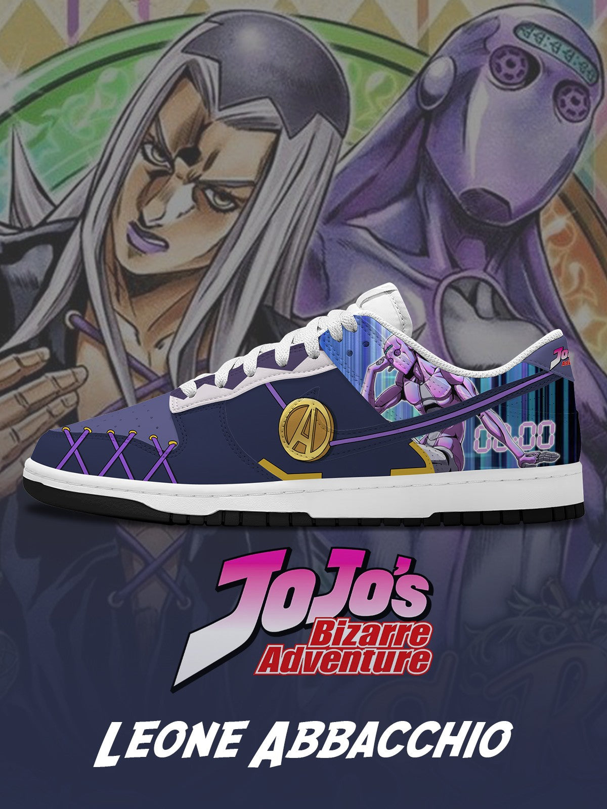 Leone Abbacchio V.2 Custom Court-Low Sneakers
