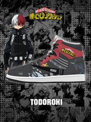 Shoto Todoroki V.1 Custom TS High Sneakers