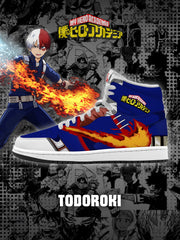 Shoto Todoroki V.2 Custom TS High Sneakers