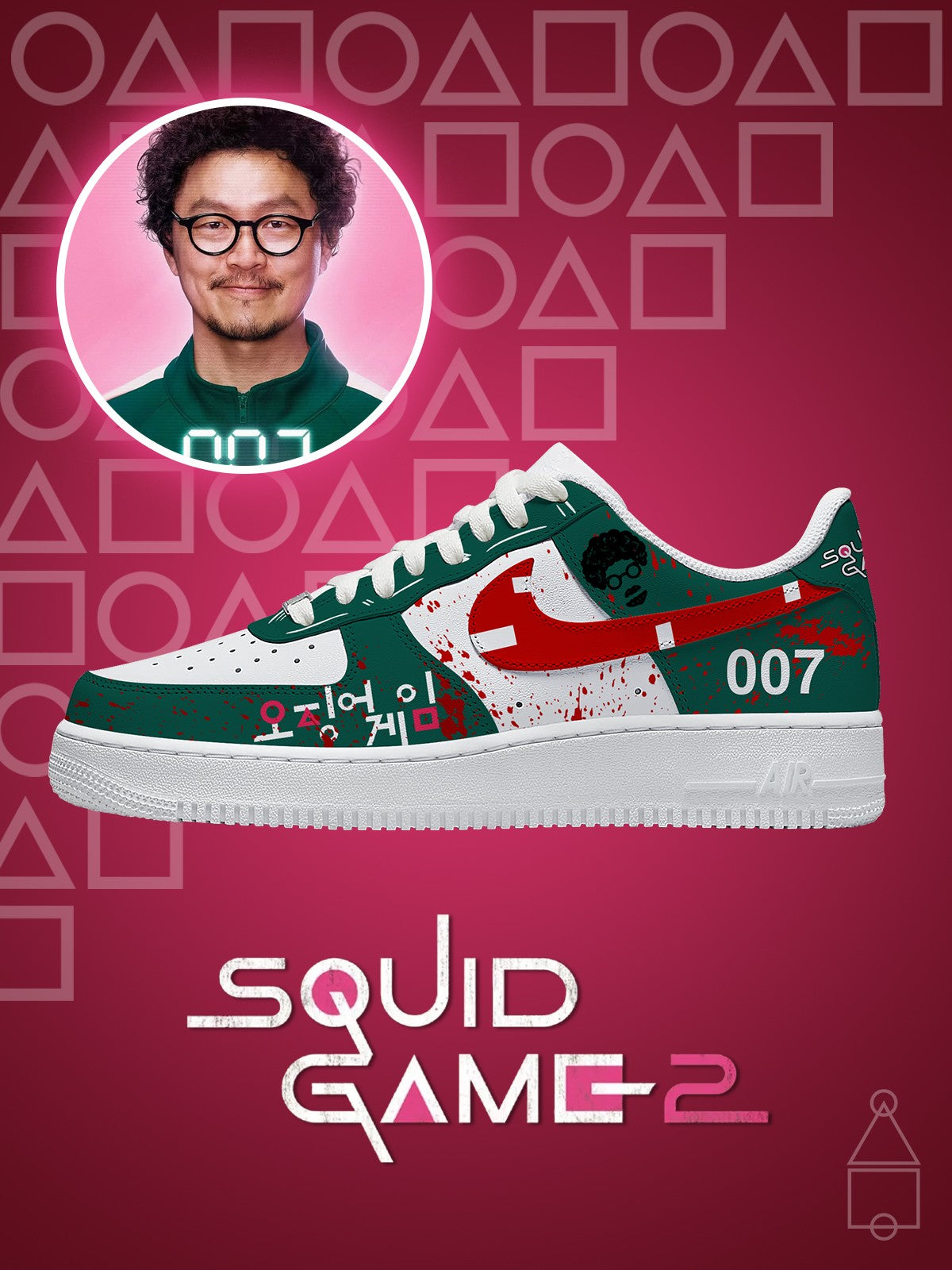 Player 007 V.1 Custom Sneakers