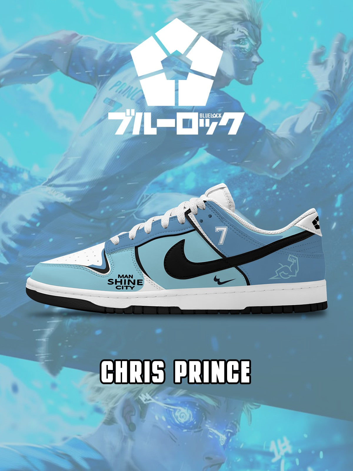 Chris Prince V.2 Custom Court-Low Sneakers