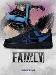 Nightwing V.1 Custom Air-Style Sneakers