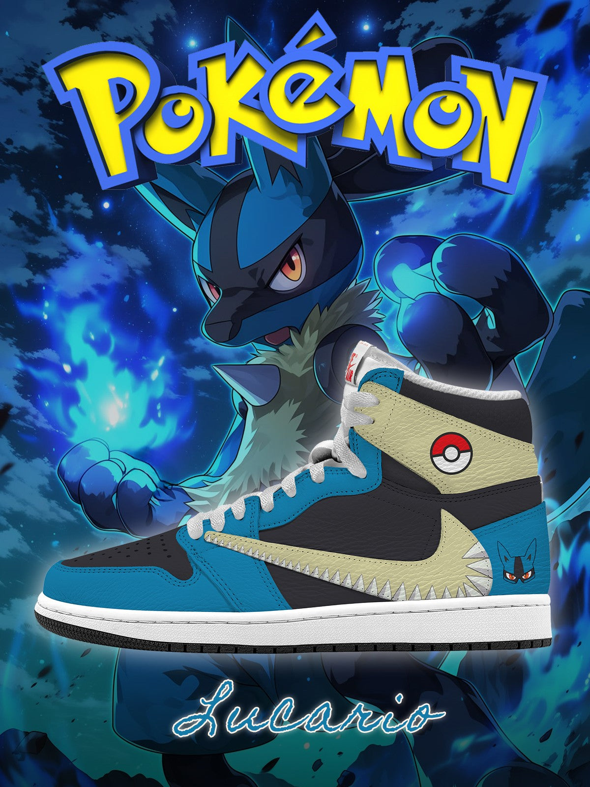 Lucario V.2 Custom TS High Sneakers