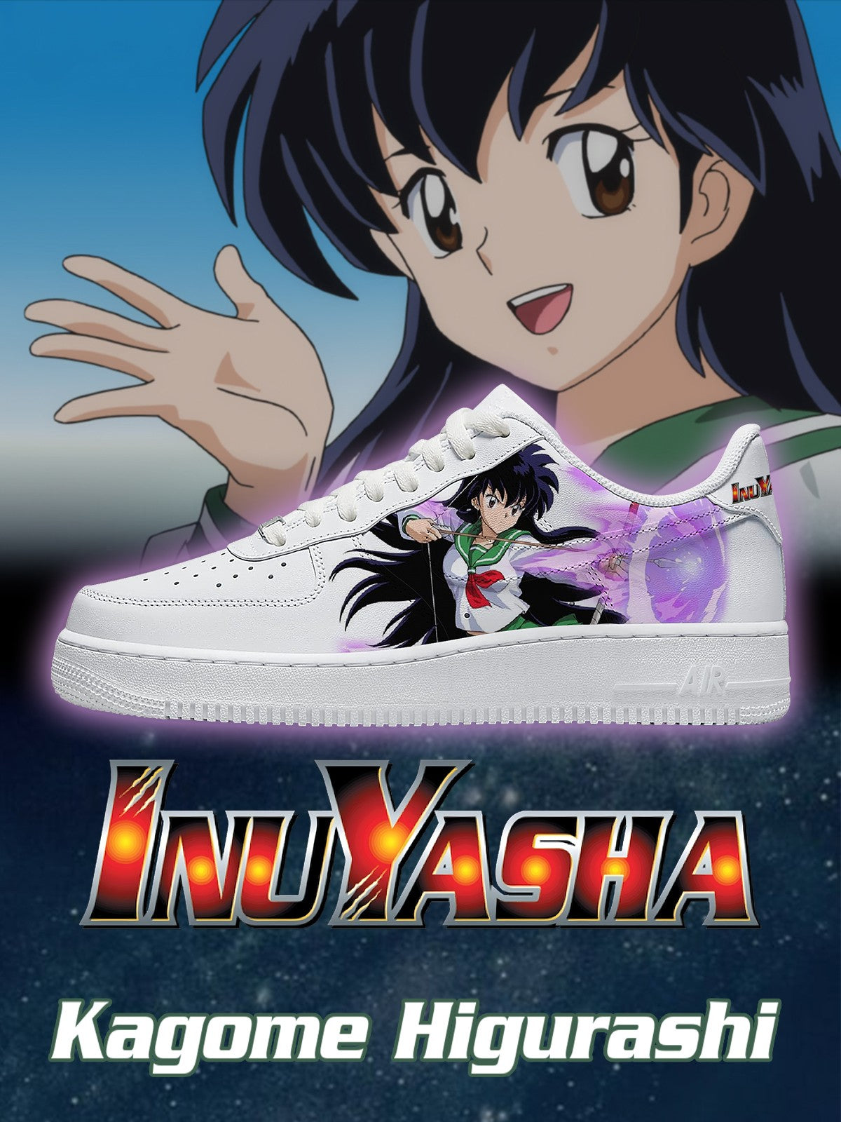 Kagome Higurashi V.1 Custom Sneakers