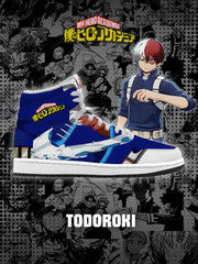 Shoto Todoroki V.2 Custom TS High Sneakers
