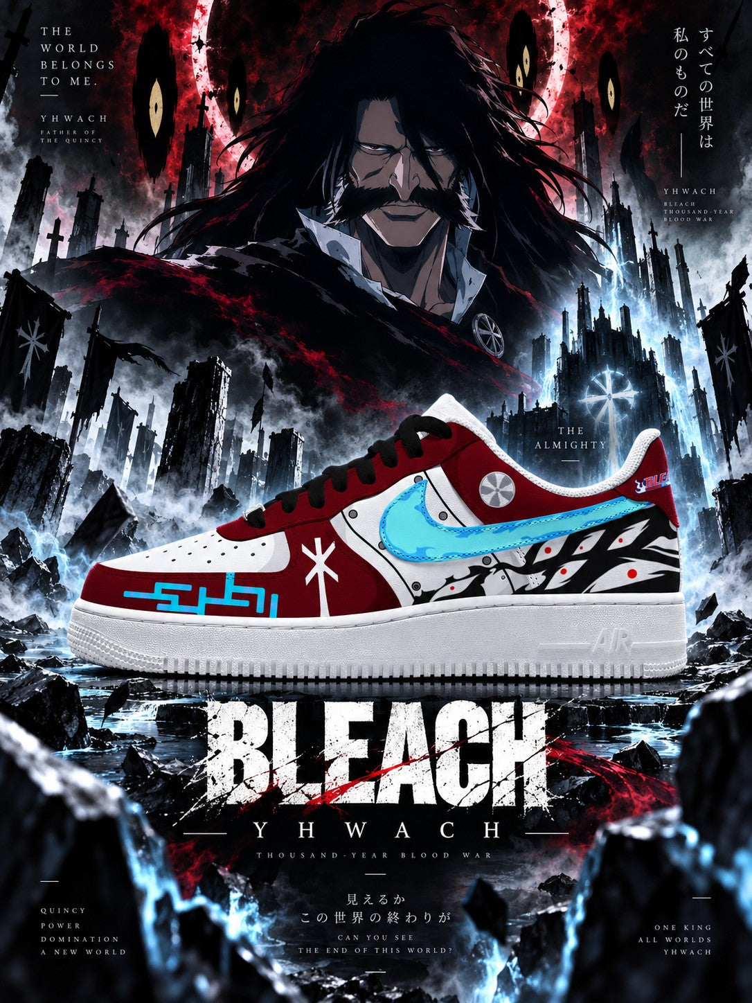 Yhwach V.3 Custom Air-Style Sneakers