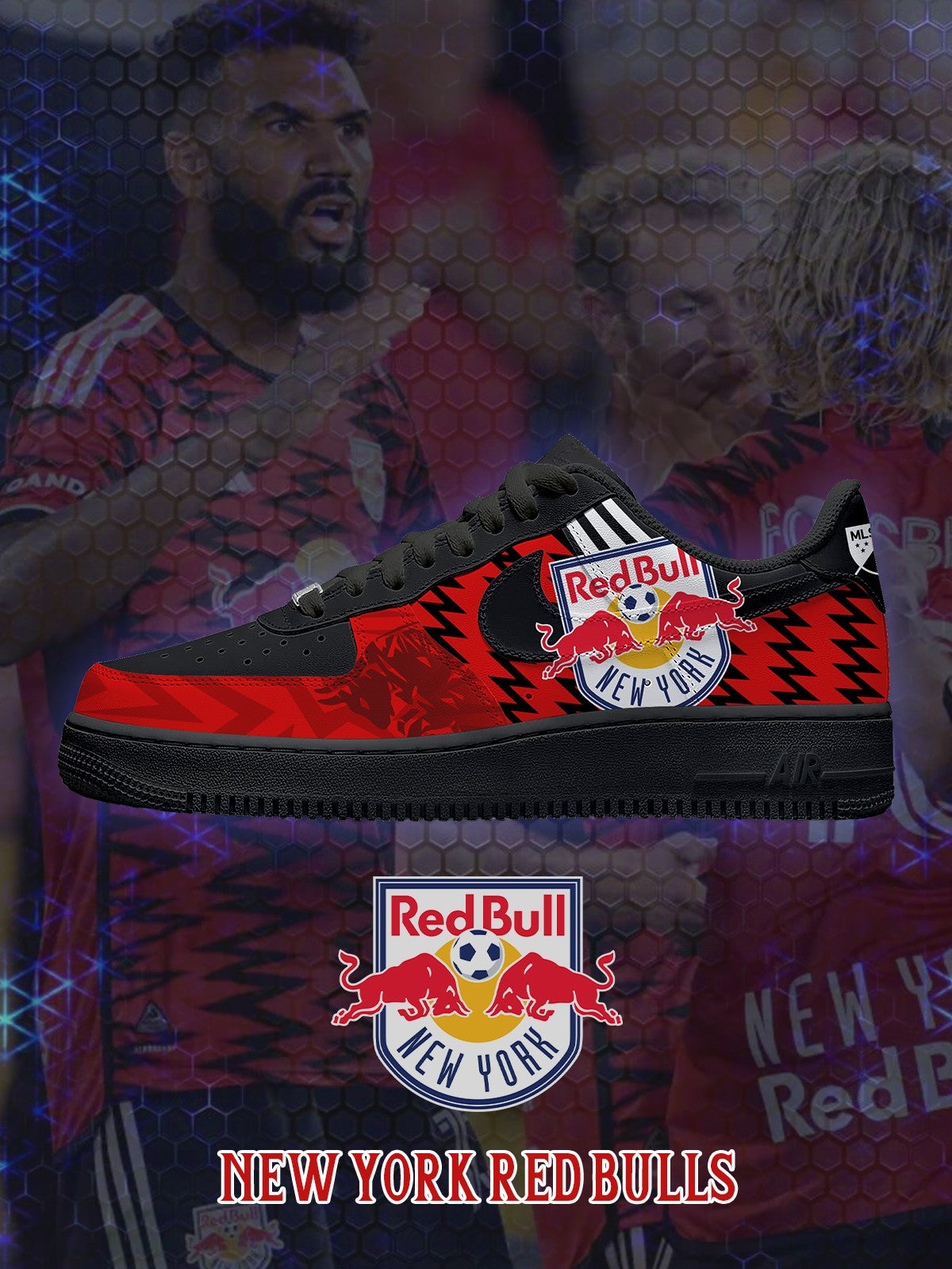 New York RB V.1 Custom Air-Style Sneakers