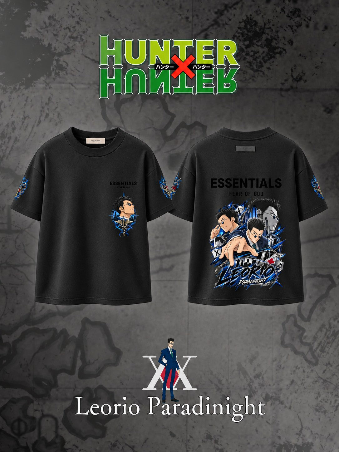 Leorio Paradinight V.1 Custom Ess. T-Shirt
