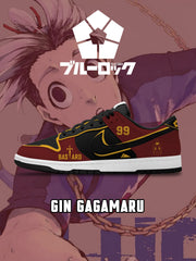 Gin Gagamaru V.2 Custom Court-Low-Sneaker
