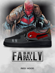 Red Hood V.1 Custom Air-Style Sneakers